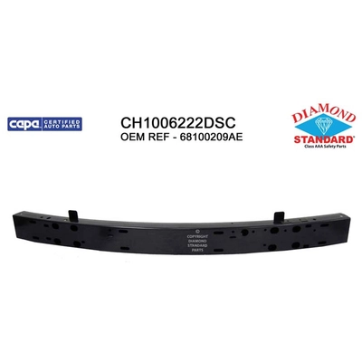 Front Bumper Reinforcement - CH1006222DSC pa1