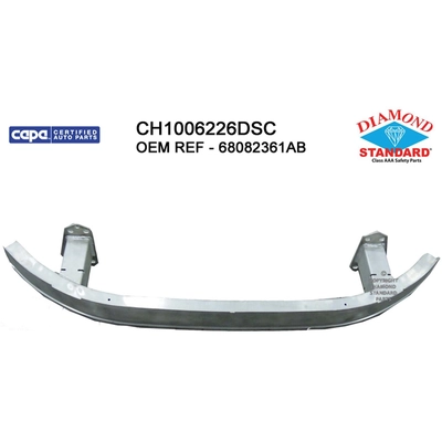 Front Bumper Reinforcement - CH1006226DSC pa1