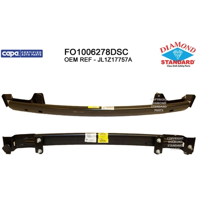 Front Bumper Reinforcement - FO1006278DSC pa1