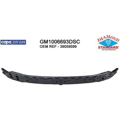 Front Bumper Reinforcement - GM1006693DSC pa1