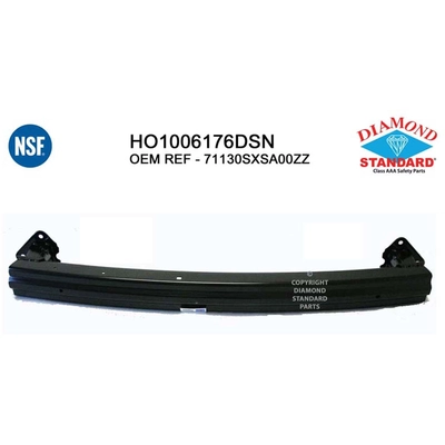 Front Bumper Reinforcement - HO1006176DSC pa1