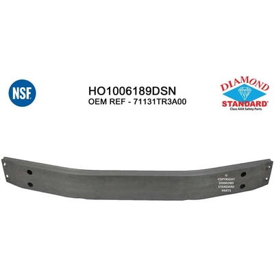 Front Bumper Reinforcement - HO1006189DSC pa1