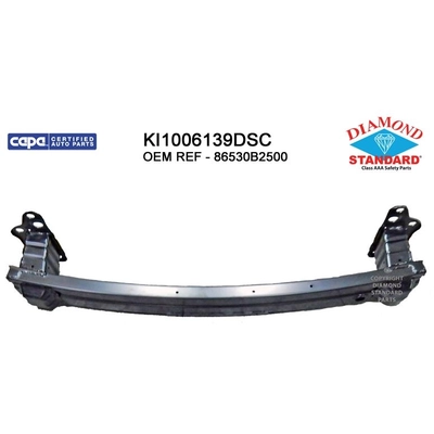 Front Bumper Reinforcement - KI1006139DSC pa1