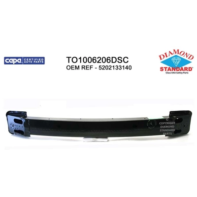 Front Bumper Reinforcement - TO1006206DSC pa1