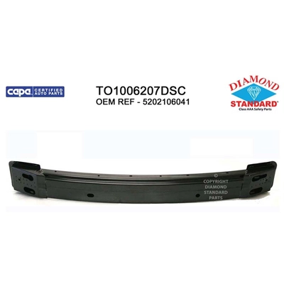 Front Bumper Reinforcement - TO1006207DSC pa1