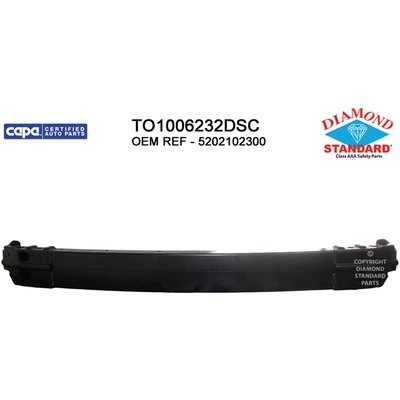 Front Bumper Reinforcement - TO1006232DSC pa1