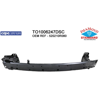 Front Bumper Reinforcement - TO1006247DSC pa1