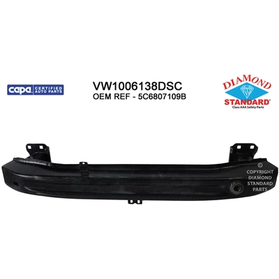 Front Bumper Reinforcement - VW1006138DSC pa1