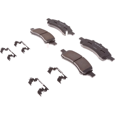 ACDELCO - 17D1169ACHF1 - Ceramic Front Disc Brake Pad Kit with Clips pa1
