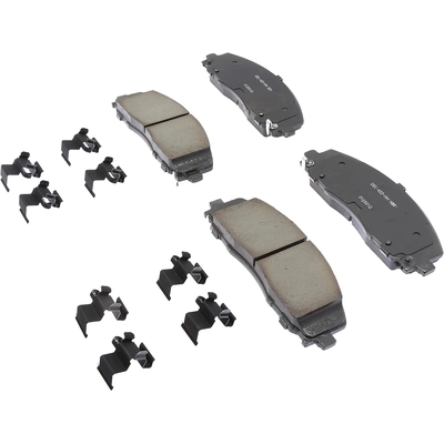 ACDELCO - 17D1589CHF1 - Ceramic Front Disc Brake Pad Kit with Clips pa1