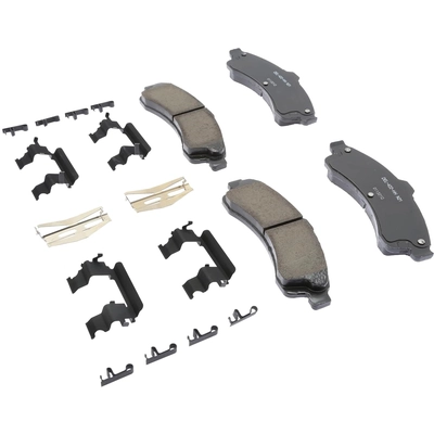 ACDELCO - 17D882CHF2 - Ceramic Front Disc Brake Pad Kit with Springs and Clips pa1