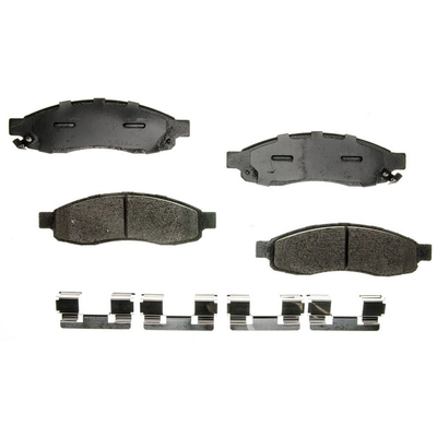 AGNA BRAKES - PLD1015C - Front Ceramic Disc Brake Pad Set pa1