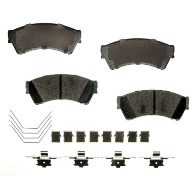 Front Ceramic Pads by AGNA BRAKES - PLD1164C pa1