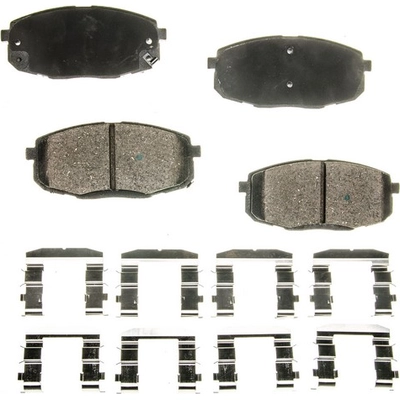Front Ceramic Pads by AGNA BRAKES - PLD1397C pa2