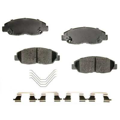 AGNA BRAKES - PLD1578C - Front Ceramic Disc Brake Pad Set pa1