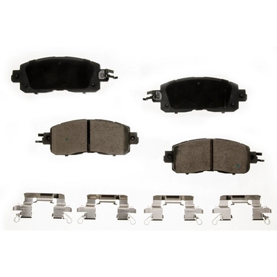 AGNA BRAKES - PLD1650C - Front Ceramic Disc Brake Pad Set pa1