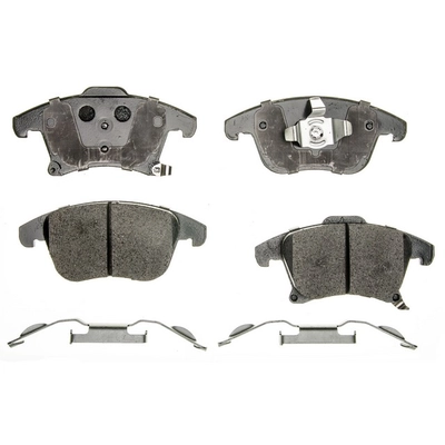 AGNA BRAKES - PLD1653AC - Front Ceramic Disc Brake Pad Set pa1