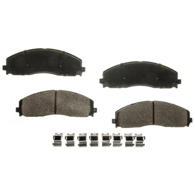 AGNA BRAKES - PLD1680C - Front Ceramic Disc Brake Pad Set pa1