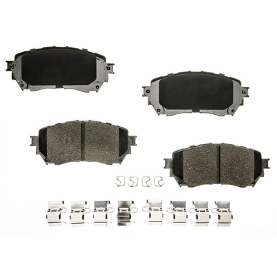 AGNA BRAKES - PLD1711C - Front Ceramic Disc Brake Pad Set pa1