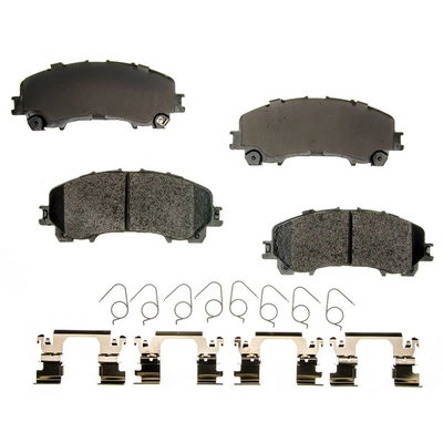 AGNA BRAKES - PLD1736C - Front Ceramic Disc Brake Pad Set pa1