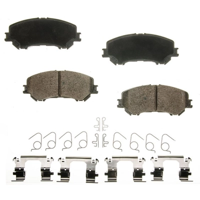 AGNA BRAKES - PLD1737C - Front Ceramic Disc Brake Pad Set pa1