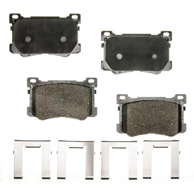 AGNA BRAKES - PLD1799C - Front Ceramic Disc Brake Pad Set pa1