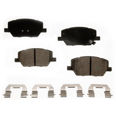 AGNA BRAKES - PLD1811C - Front Ceramic Disc Brake Pad Set pa1