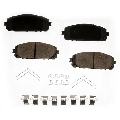 AGNA BRAKES - PLD1843C - Front Ceramic Disc Brake Pad Set pa1