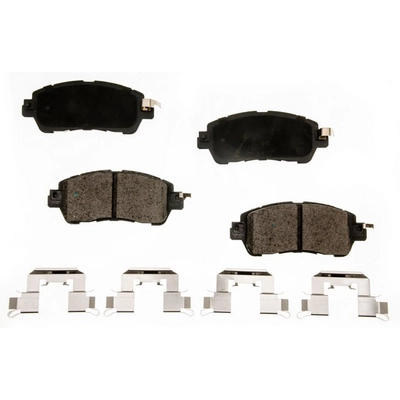 AGNA BRAKES - PLD1852C - Front Ceramic Disc Brake Pad Set pa1