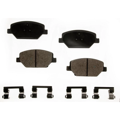 AGNA BRAKES - PLD1886C - Front Ceramic Disc Brake Pad Set pa1