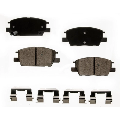 AGNA BRAKES - PLD1913C - Front Ceramic Disc Brake Pad Set pa1