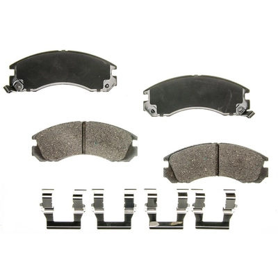 AGNA BRAKES - PLD530C - Front Ceramic Disc Brake Pad Set pa1