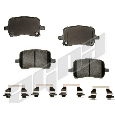 Front Ceramic Pads by AGNA BRAKES - CXD1028 pa1
