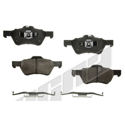 Front Ceramic Pads by AGNA BRAKES - CXD1047 pa1