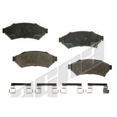Front Ceramic Pads by AGNA BRAKES - CXD1075 pa1