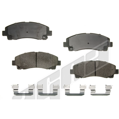 Front Ceramic Pads by AGNA BRAKES - CXD1102 pa1