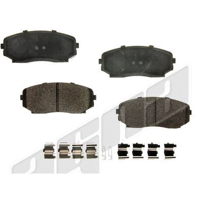 Front Ceramic Pads by AGNA BRAKES - CXD1258 pa1