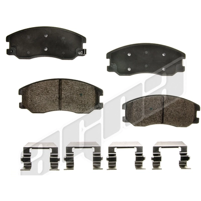 Front Ceramic Pads by AGNA BRAKES - CXD1264 pa1