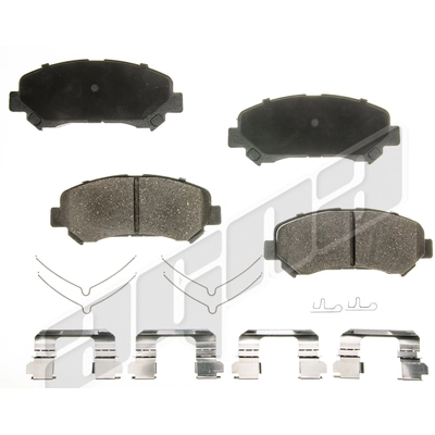 Front Ceramic Pads by AGNA BRAKES - CXD1374 pa1