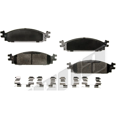 Front Ceramic Pads by AGNA BRAKES - CXD1376 pa1