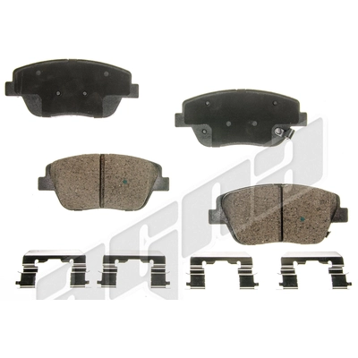 Front Ceramic Pads by AGNA BRAKES - CXD1444 pa1