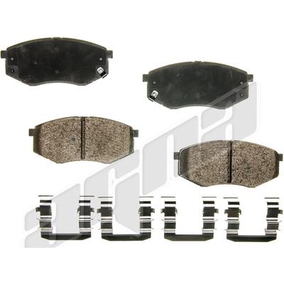 Front Ceramic Pads by AGNA BRAKES - CXD1447 pa1