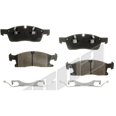 Front Ceramic Pads by AGNA BRAKES - CXD1455 pa1