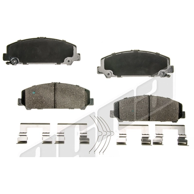 Front Ceramic Pads by AGNA BRAKES - CXD1509 pa1