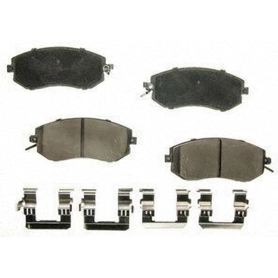 Front Ceramic Pads by AGNA BRAKES - CXD1539 pa2