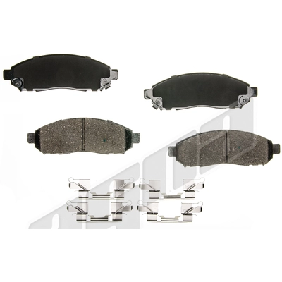 Front Ceramic Pads by AGNA BRAKES - CXD1548 pa1