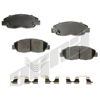 Front Ceramic Pads by AGNA BRAKES - CXD1578 pa1