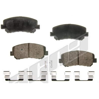 Front Ceramic Pads by AGNA BRAKES - CXD1623 pa1