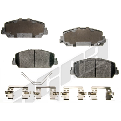Front Ceramic Pads by AGNA BRAKES - CXD1697 pa1
