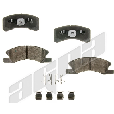 Front Ceramic Pads by AGNA BRAKES - CXD1731 pa1